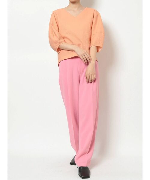 ELENDEEK（エレンディーク）の「バルーンスリーブブラウス（シャツ/ブラウス・レディース・ブラック/オフホワイト/オレンジ・FREE）」の22枚目の写真