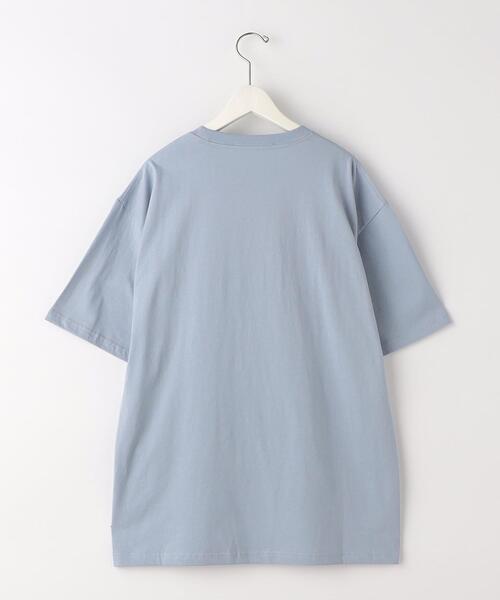 ANDERSSON BELL（アンダースンベル）の「＜Andersson Bell＞ TYPOGRAPHY TEE/Tシャツ（Tシャツ/カットソー・メンズ・ホワイト/ライトブルー/ブラック・M/L）」の4枚目の写真