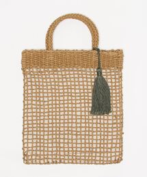 Te chichi | ペーパースクエアタッセルトートバッグ(トートバッグ)