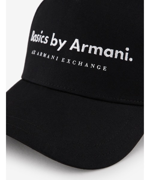 ARMANI EXCHANGE(アルマーニエクスチェンジ)の「【A|X アルマーニ エクスチェンジ】メッセージデザイン パネルキャップ(キャップ・メンズ・ホワイト/ブラック・FREE)」の5枚目の写真