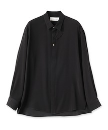 CULLNI | 22-AW-018 / Double satin chin tab shirt(シャツ/ブラウス)