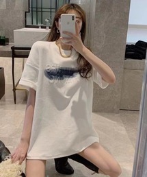 BIGロゴTシャツ 半袖 ビッグシルエット