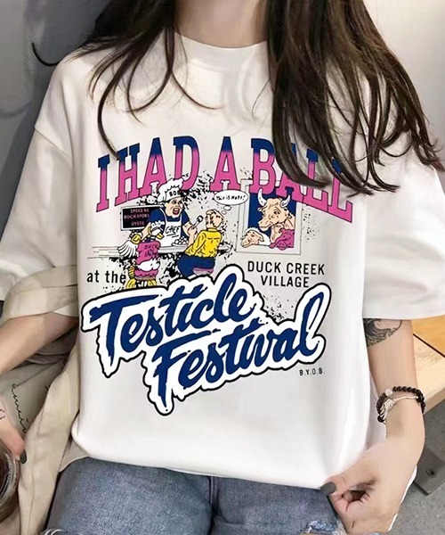 ARCADE(アーケード)の「BIGロゴTシャツ 半袖 ビッグシルエット(Tシャツ/カットソー・レディース・その他12/その他14/その他19/その他13/その他11/その他18/その他21・フリー)」の3枚目の写真