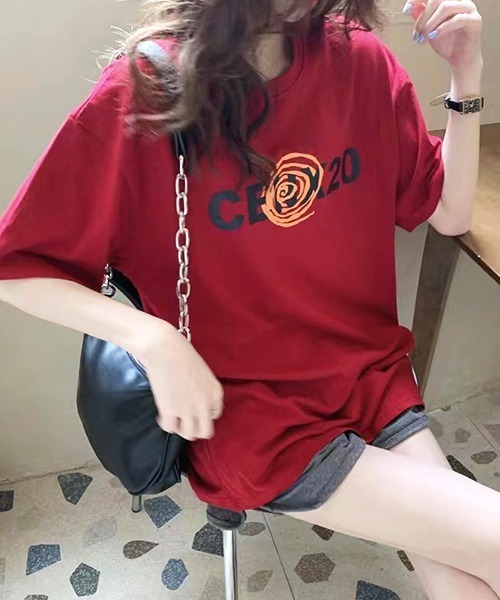 ARCADE(アーケード)の「BIGロゴTシャツ 半袖 ビッグシルエット(Tシャツ/カットソー・レディース・その他12/その他14/その他19/その他13/その他11/その他18/その他21・フリー)」の7枚目の写真