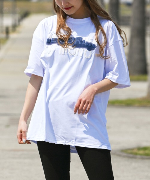 ARCADE(アーケード)の「BIGロゴTシャツ 半袖 ビッグシルエット(Tシャツ/カットソー・レディース・その他12/その他14/その他19/その他13/その他11/その他18/その他21・フリー)」の16枚目の写真