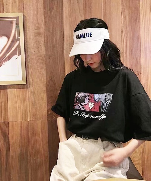 ARCADE(アーケード)の「BIGロゴTシャツ 半袖 ビッグシルエット(Tシャツ/カットソー・レディース・その他12/その他14/その他19/その他13/その他11/その他18/その他21・フリー)」の18枚目の写真