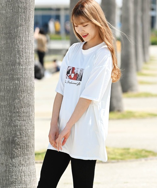 ARCADE(アーケード)の「BIGロゴTシャツ 半袖 ビッグシルエット(Tシャツ/カットソー・レディース・その他12/その他14/その他19/その他13/その他11/その他18/その他21・フリー)」の20枚目の写真