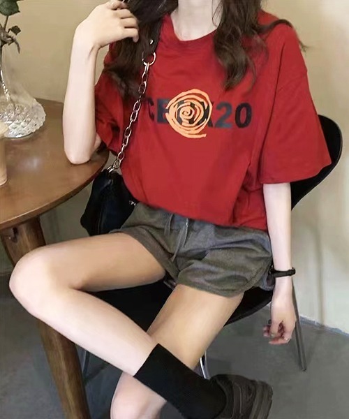 ARCADE(アーケード)の「BIGロゴTシャツ 半袖 ビッグシルエット(Tシャツ/カットソー・レディース・その他12/その他14/その他19/その他13/その他11/その他18/その他21・フリー)」の22枚目の写真