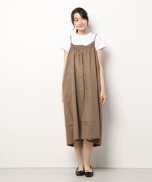 Samansa Mos2 | シャーリングキャミワンピース(ワンピース)