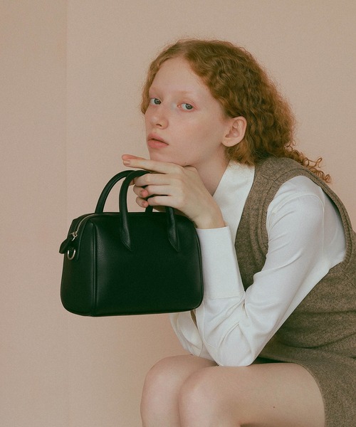 EFOLE ミニボストンショルダーバッグ EFOLE ボストンバッグ 「ZOZO限定」Mini boston shoulder bag