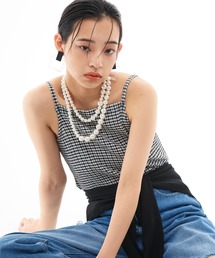 【Narcissus】ギンガムキャミソール