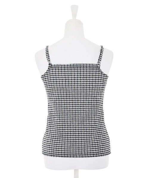 Narcissus（ナルシス）の「【Narcissus】ギンガムキャミソール（キャミソール・レディース・ブラック/ブルー・FREE）」の15枚目の写真