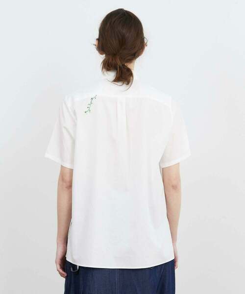 FRAPBOIS（フラボア）の「ヴィオーレシャツ（シャツ/ブラウス・レディース・ホワイト/ブラック・1/2）」の4枚目の写真