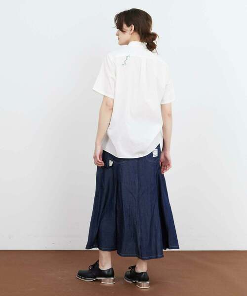 FRAPBOIS（フラボア）の「ヴィオーレシャツ（シャツ/ブラウス・レディース・ホワイト/ブラック・1/2）」の18枚目の写真