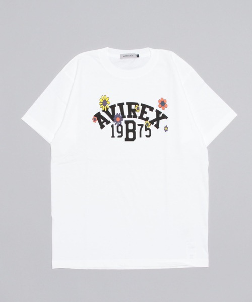 AVIREX（アヴィレックス）の「【直営店限定】FLOWER MOTIF T