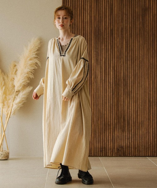 Crisp(クリスプ)の「刺繍レースワンピース(ワンピース・レディース・その他/ブラック・FREE)」の12枚目の写真