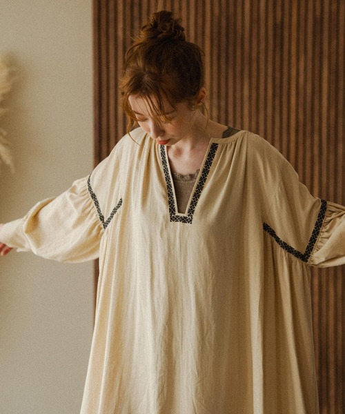 Crisp(クリスプ)の「刺繍レースワンピース(ワンピース・レディース・その他/ブラック・FREE)」の17枚目の写真