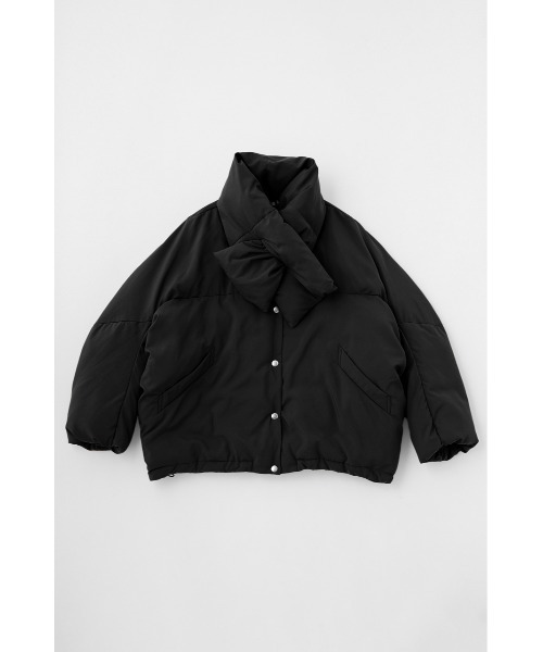 MOUSSY（マウジー）の「DOLMAN PUFFER ジャケット（ダウンジャケット/コート・レディース・オフホワイト/ベージュ/ブラック・2/1）」の10枚目の写真