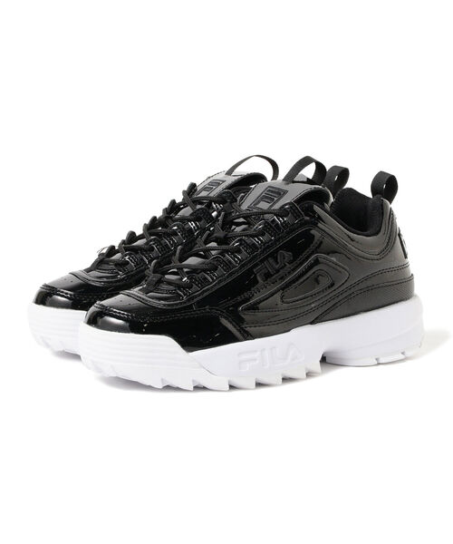 Ray BEAMS（レイビームス）の「FILA × Ray BEAMS / 別注 ディスラプター2 プレミアム（スニーカー・レディース・ブラック・23.0cm/23.5cm/24.0cm/24.5cm）」の3枚目の写真