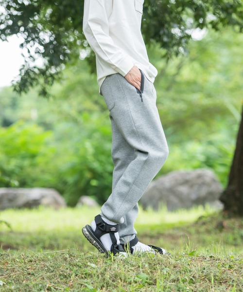 OUTDOOR PRODUCTS（アウトドアプロダクツ）の「【OUTDOOR PRODUCTS/アウトドアプロダクツ】防風　ダンボールジョガーパンツ　ストレッチ　テーパードシルエット　ワンポイントブランドロゴ（スウェットパンツ・メンズ・ブラック/杢グレー・SMALL/MEDIUM/LARGE/X-LARGE）」の13枚目の写真