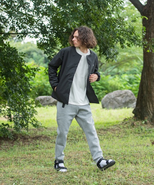 OUTDOOR PRODUCTS（アウトドアプロダクツ）の「【OUTDOOR PRODUCTS/アウトドアプロダクツ】防風　ダンボールジョガーパンツ　ストレッチ　テーパードシルエット　ワンポイントブランドロゴ（スウェットパンツ・メンズ・ブラック/杢グレー・SMALL/MEDIUM/LARGE/X-LARGE）」の17枚目の写真