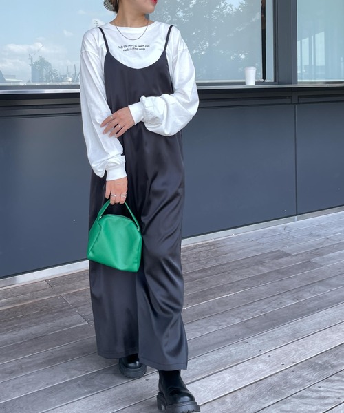 WEGO（ウィゴー）の「WEGO/グラフィックロンT（Tシャツ/カットソー・レディース・ホワイト/ブラック/オフホワイト/サックスブルー/ピンク/その他1/オートミール/ホワイト系その他・SMALL/MEDIUM）」の9枚目の写真