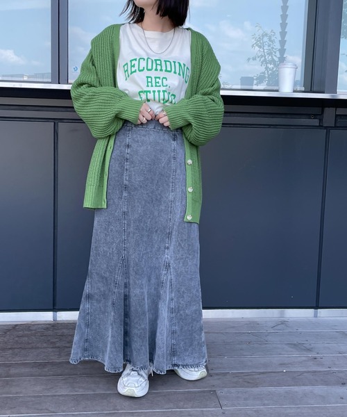 WEGO（ウィゴー）の「WEGO/グラフィックロンT（Tシャツ/カットソー・レディース・ホワイト/ブラック/オフホワイト/サックスブルー/ピンク/その他1/オートミール/ホワイト系その他・SMALL/MEDIUM）」の13枚目の写真