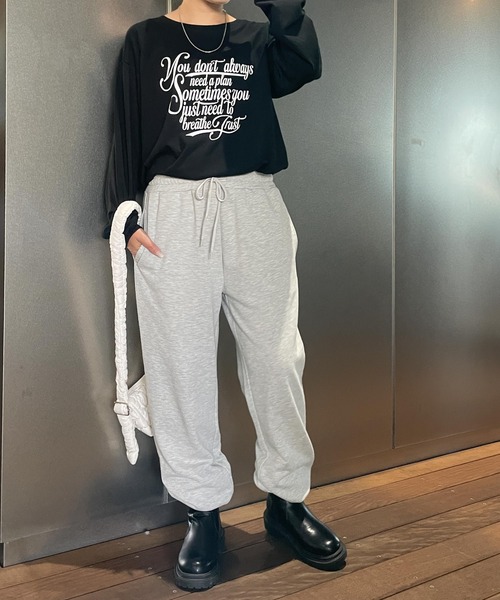 WEGO（ウィゴー）の「WEGO/グラフィックロンT（Tシャツ/カットソー・レディース・ホワイト/ブラック/オフホワイト/サックスブルー/ピンク/その他1/オートミール/ホワイト系その他・SMALL/MEDIUM）」の18枚目の写真