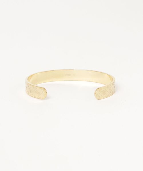 Guess(ゲス)の「GOLDEN HOUR 8mm 4G Pattern Bangle (Gold)(バングル/リストバンド・レディース・ゴールド・SMALL)」の5枚目の写真