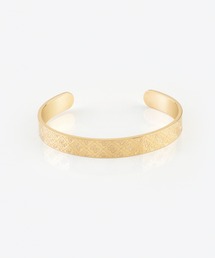 Guess | GOLDEN HOUR 8mm 4G Pattern Bangle (Gold)(バングル/リストバンド)