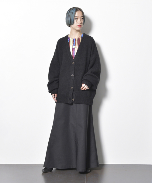 CITYSHOP（シティーショップ）の「ZIP GABA スカート（スカート・レディース・ブラック・38/36）」の12枚目の写真