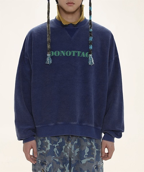 MASONPRINCE（メイソンプリンス）の「ロゴプリント オーバーサイズスウェット WY23828【DO NOT TAG】（スウェット・レディース・ブルー/ブラウン/グリーン・M/L/S）」の18枚目の写真