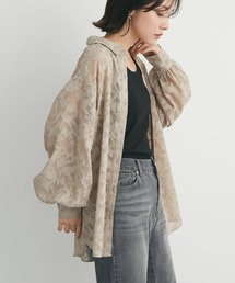 Green　Parks | ・ELENCARE DUE シアージャカードシャツ(シャツ/ブラウス)