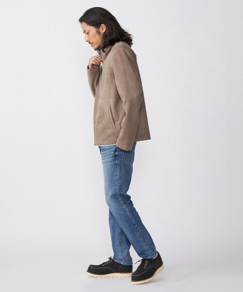 SHIPS(シップス)の「*SHIPS: フェイクスエード ジップ ブルゾン(ブルゾン・メンズ・ブラック/ベージュ/ネイビー/グレー・SMALL/MEDIUM/LARGE/X-LARGE)」の9枚目の写真