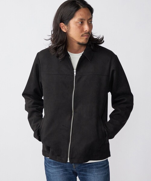SHIPS(シップス)の「*SHIPS: フェイクスエード ジップ ブルゾン(ブルゾン・メンズ・ブラック/ベージュ/ネイビー/グレー・SMALL/MEDIUM/LARGE/X-LARGE)」の17枚目の写真