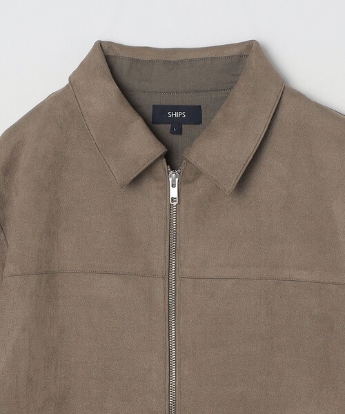 SHIPS(シップス)の「*SHIPS: フェイクスエード ジップ ブルゾン(ブルゾン・メンズ・ブラック/ベージュ/ネイビー/グレー・SMALL/MEDIUM/LARGE/X-LARGE)」の20枚目の写真