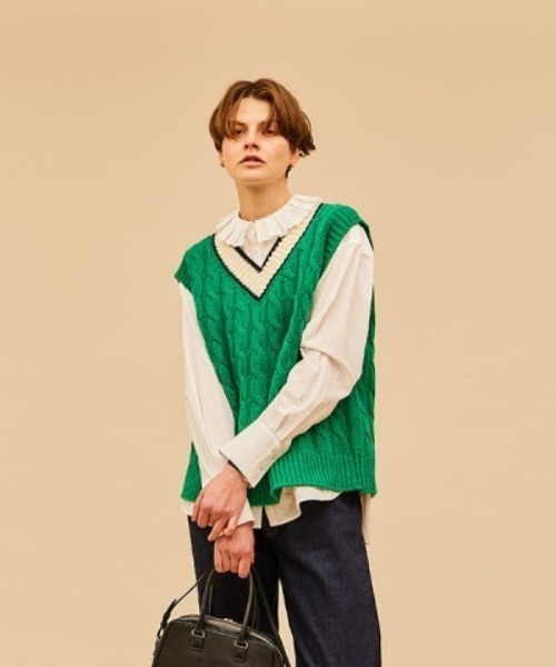 THE SHINZONE（ザ　シンゾーン）の「THE SHINZONE RUFFLED BL 22AMSBL01（シャツ/ブラウス・レディース・ホワイト/ブラック・34/36）」の4枚目の写真