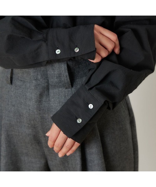 THE SHINZONE（ザ　シンゾーン）の「THE SHINZONE RUFFLED BL 22AMSBL01（シャツ/ブラウス・レディース・ホワイト/ブラック・34/36）」の13枚目の写真