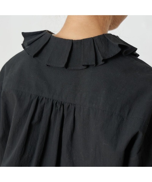 THE SHINZONE（ザ　シンゾーン）の「THE SHINZONE RUFFLED BL 22AMSBL01（シャツ/ブラウス・レディース・ホワイト/ブラック・34/36）」の11枚目の写真