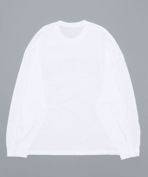 Q（キュー）の「LOVEロゴT（Tシャツ/カットソー・レディース・ブラック/アイボリー・MEDIUM）」の3枚目の写真