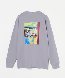 【ユニセックス】グラフィック 長袖クルーネックTシャツ