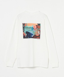 【ユニセックス】グラフィック 長袖クルーネックTシャツ