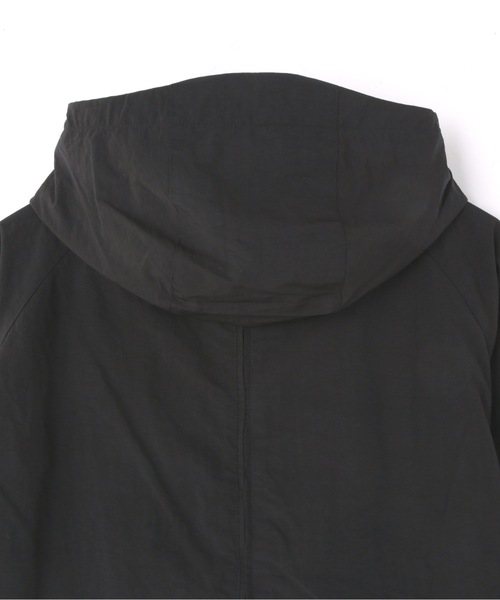 SCHOTT マウンテンパーカー　ブラック　ナイロンジャケット Schott N.Y.C (ショット) ナイロン フード ジップ ジャケット