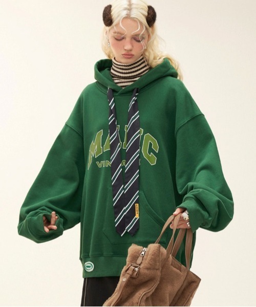 MAMC パーカー MAMC（エムエーエムシー）の「MAMC-942.ネクタイ.プルパーカー