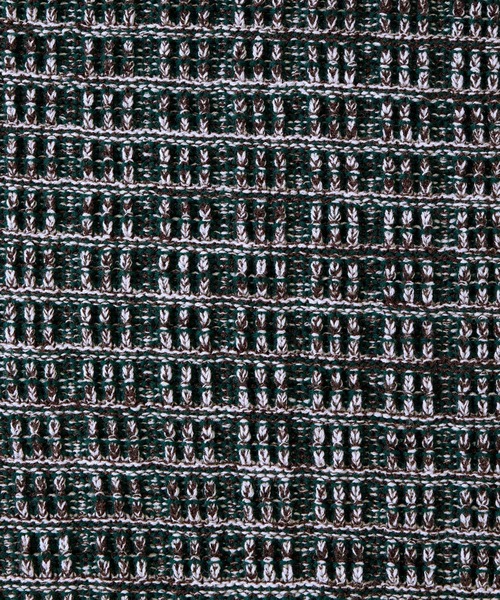 ENDER PRODUCTS(エンダープロダクツ)の「ツイードライクループヤーン ルーズニットカーディガン【ENDER PRODUCTS/エンダープロダクツ】(カーディガン/ボレロ・メンズ・ブラック系/グリーン系・L/M)」の6枚目の写真