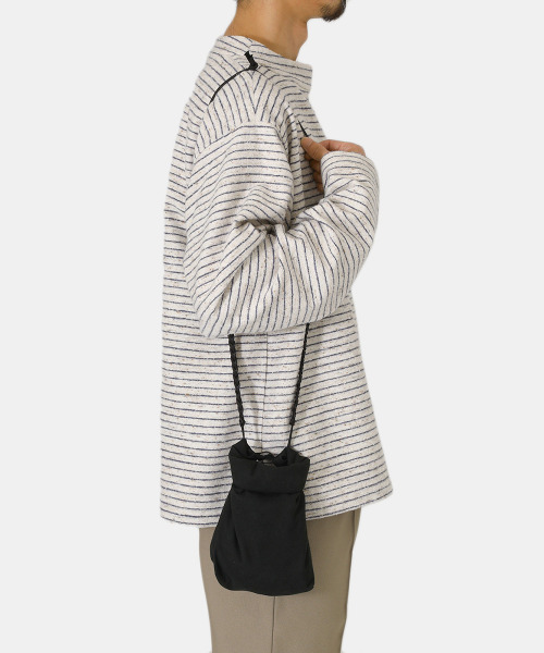 BALLAST ARK（バラストアーク）の「BALLAST ARK / バラストアーク：SHOULDER POUCH：BA06-B001[AST]（ボディバッグ/ウエストポーチ・メンズ・ブラック/ブラウン系その他/レッド・FREE）」の22枚目の写真