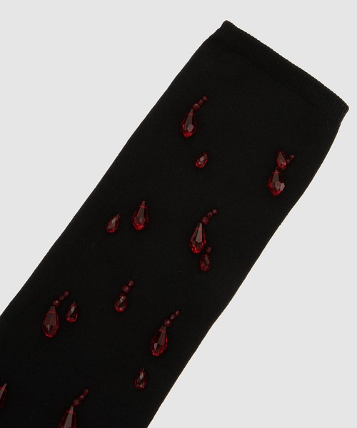 Simone Rocha（シモーネロシャ）の「OVER-THE-KNEE CRYSTAL DRIP