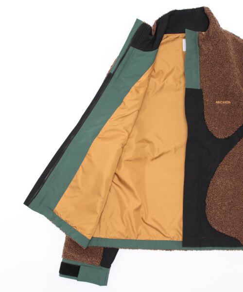 TOKYO DEPARTMENT STORE（トウキョウデパートメントストア）の「【ARCHON】Boa Nylon Blouson（ブルゾン・メンズ・ブラウン・LARGE）」の2枚目の写真