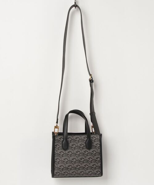 Guess（ゲス）の「SILVANA Mini Tote（トートバッグ・レディース・チャコールグレー/イエロー/オレンジ/ブルー/グリーン/オレンジ系その他・ONE SIZE）」の19枚目の写真
