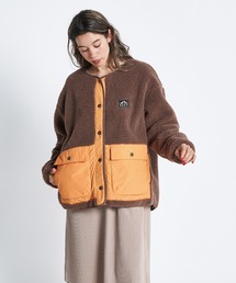 SWAN ZIP/ロキシーリバーシブルボアジャケット